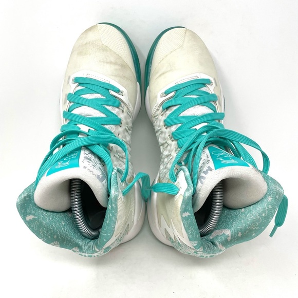 Nike Hyperdunk 2016 LE Turquoise Womens 5.5 - Picture 6 of 9